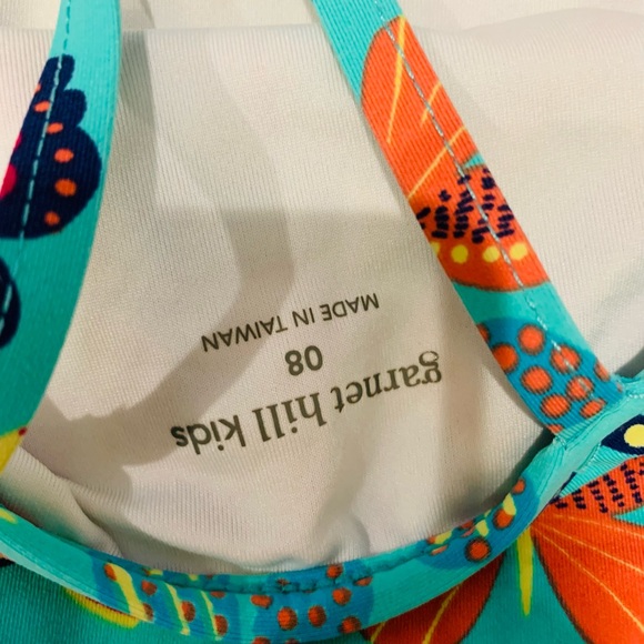 GARNET HILL KIDS Girls 2-piece bathing suit. Size 8 - Picture 7 of 7